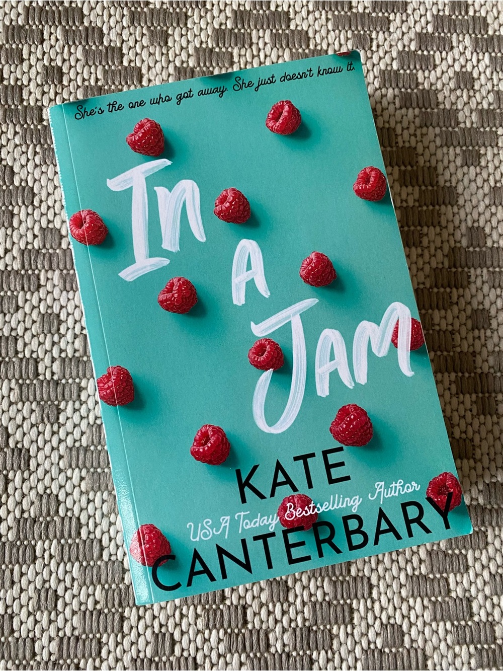 In a Jam by Kate Canterbary - Teal & Red Paperback